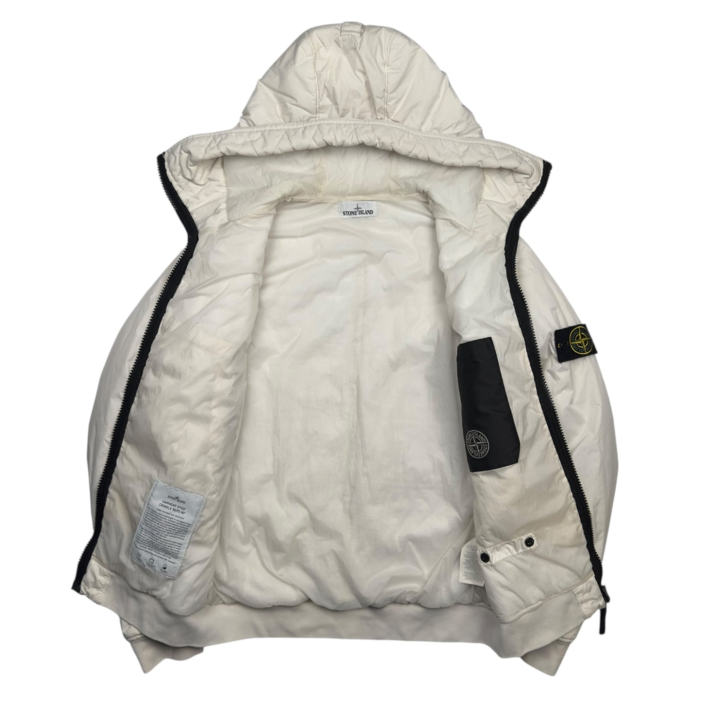 A/W 19 Stone Island Crinkle Reps NY Jacket - Cream