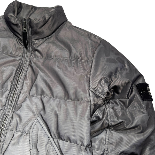 A/W 07 Stone Island Mesh Reflective Light Down Special Process Jacket