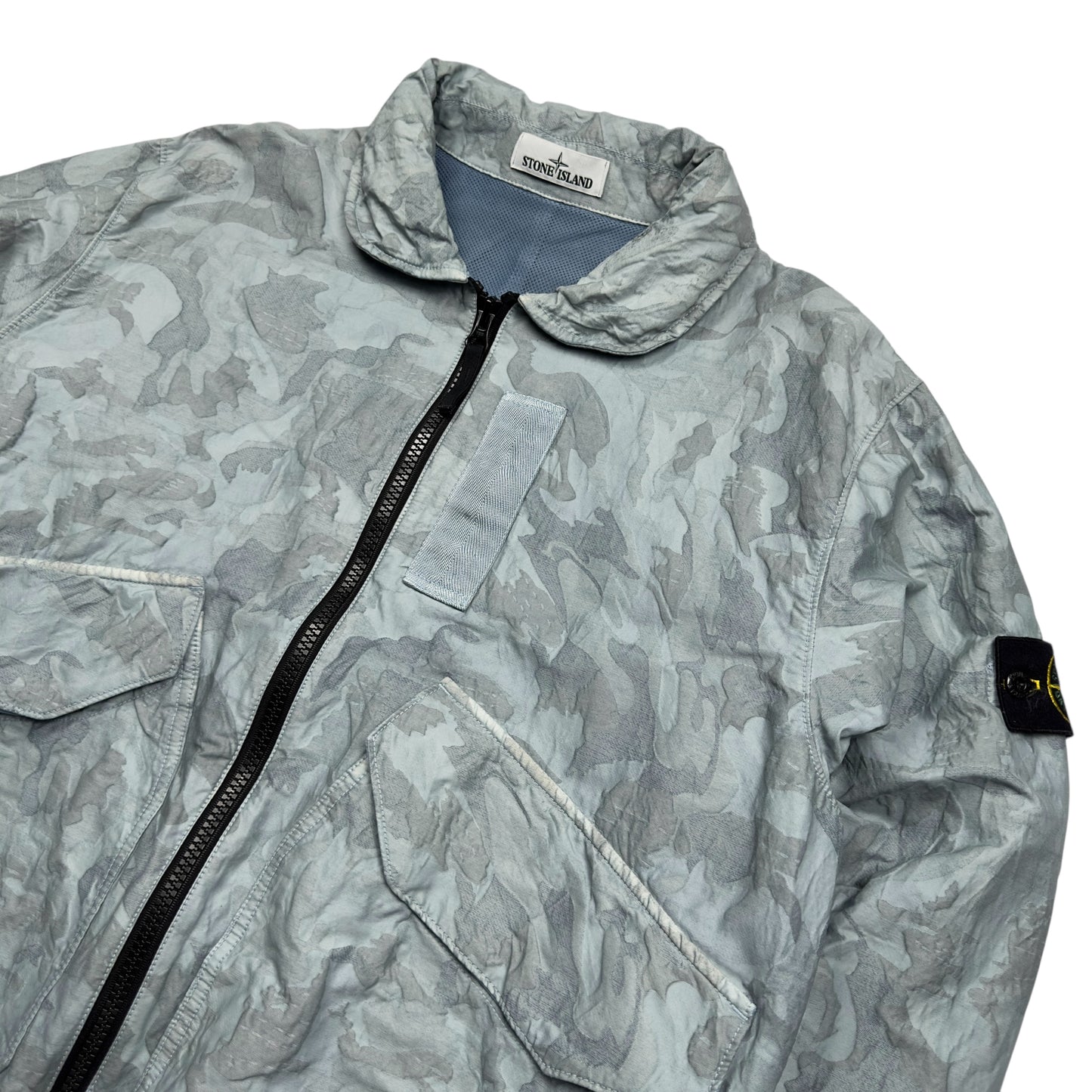 S/S 20 Stone Island Big Loom Camo TC Flight Jacket