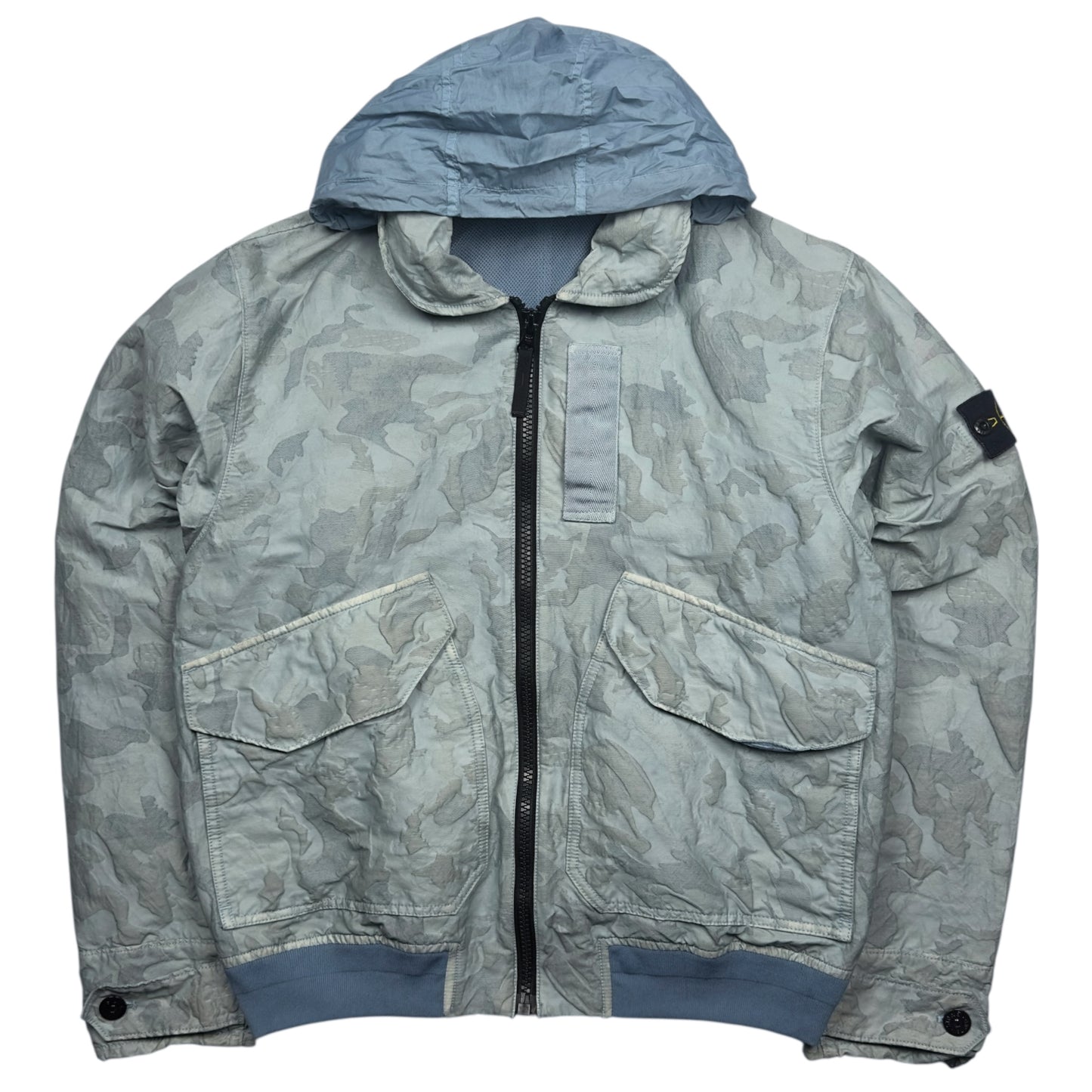 S/S 20 Stone Island Big Loom Camo TC Flight Jacket