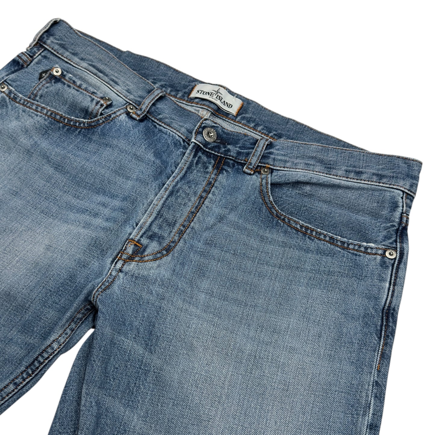 S/S 13 Stone Island Light Wash Denim Jeans
