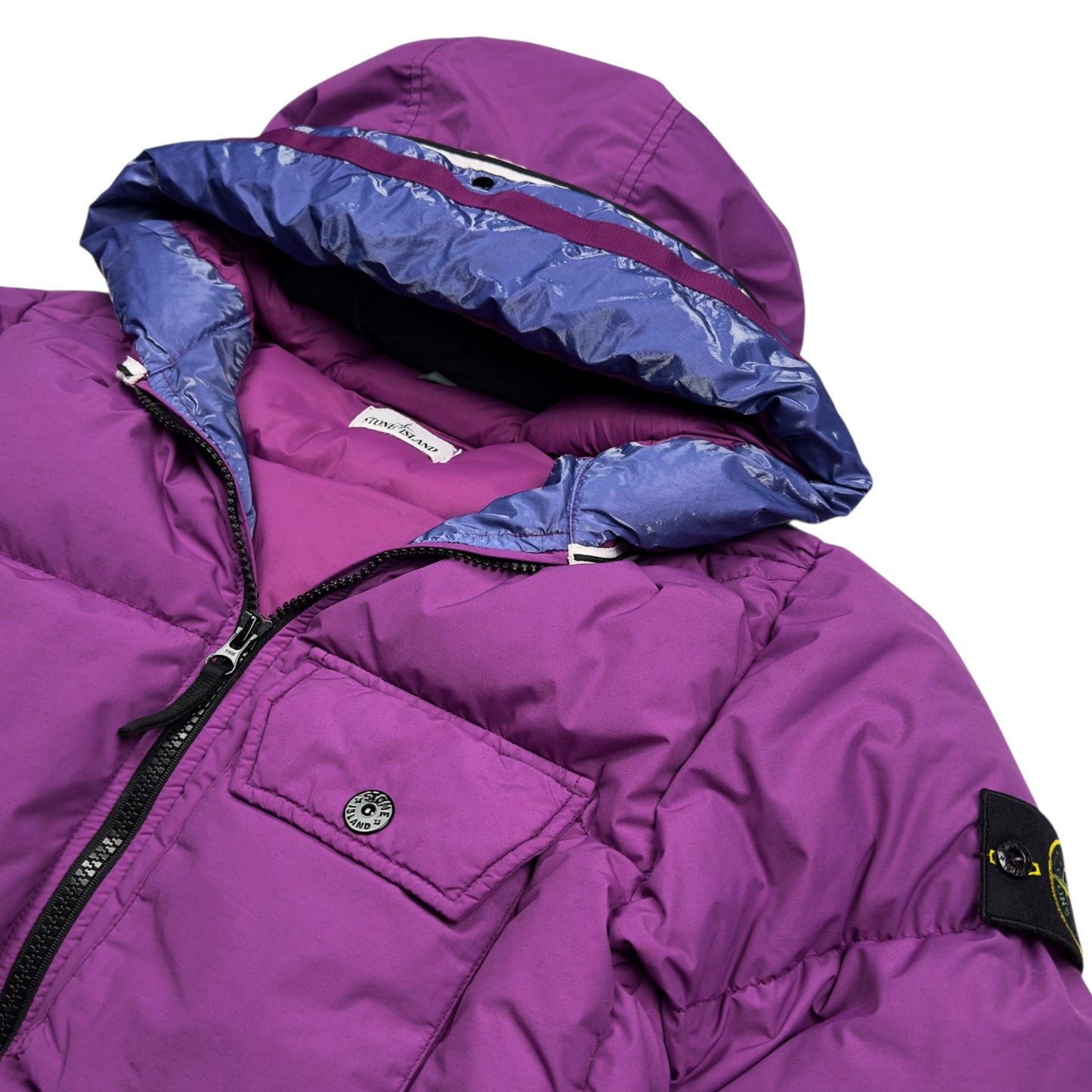 A/W 21 Stone Island Naslan Light Watro Down TC - Purple