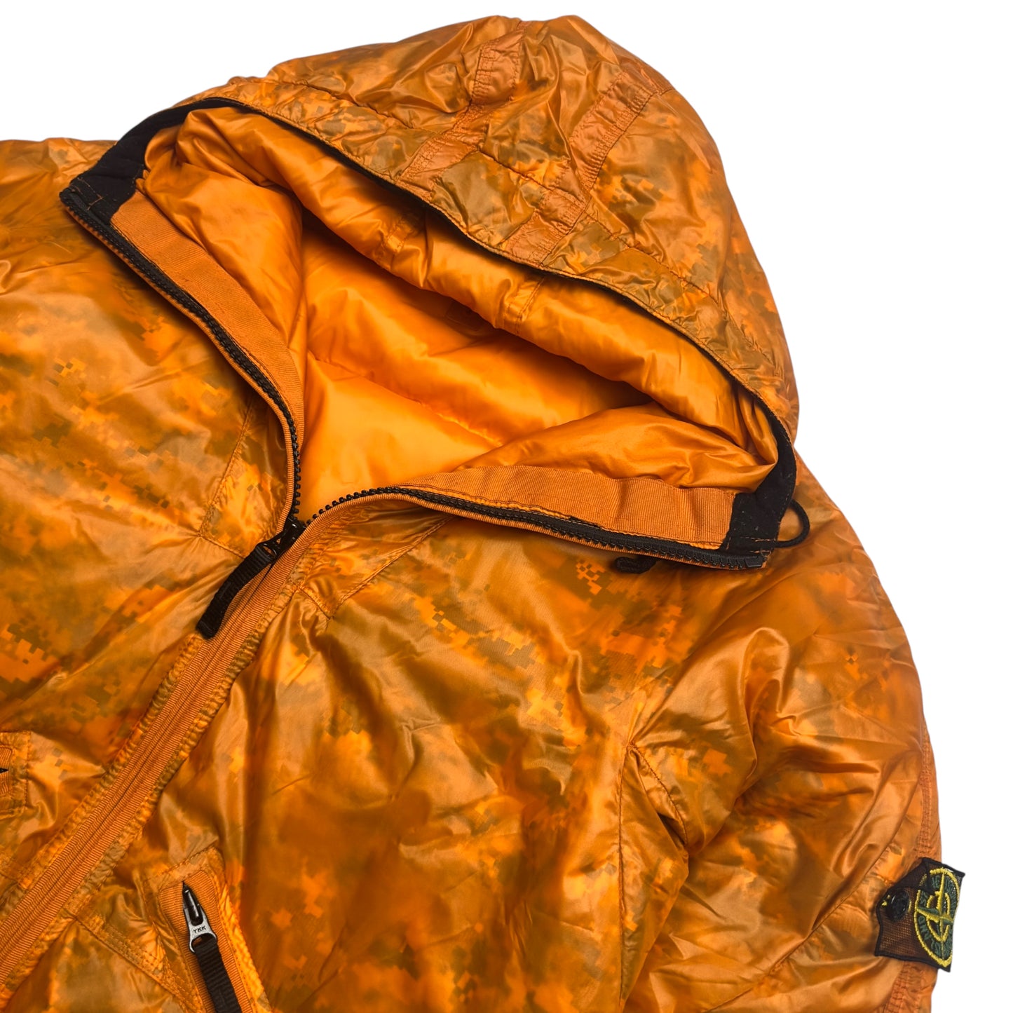 A/W 08 Stone Island Digi Camo Mesh Badge Down Jacket