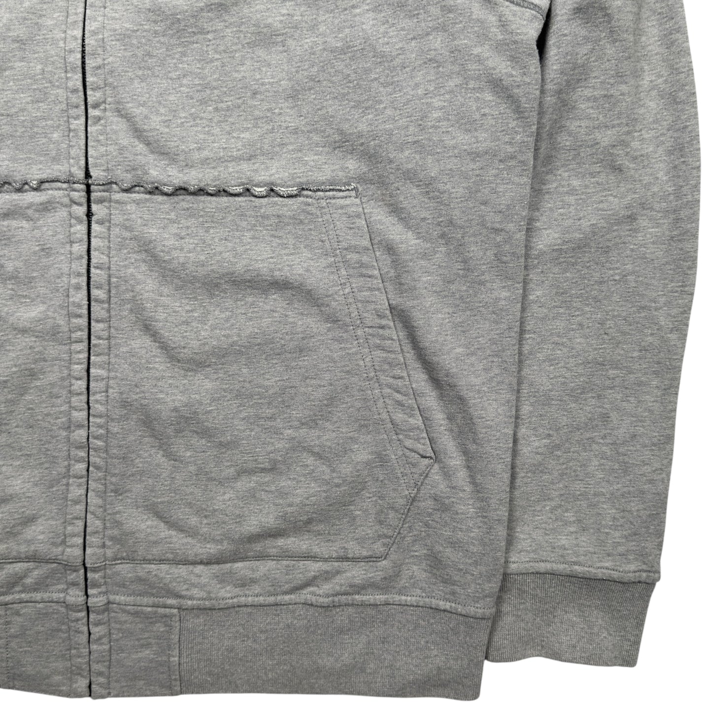 S/S 18 Stone Island Full Zip Hoodie - Grey