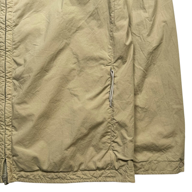 S/S 21 Stone Island Reversible Stretch Cotton Tela / Resin Treated Nylon Ghost Overshirt
