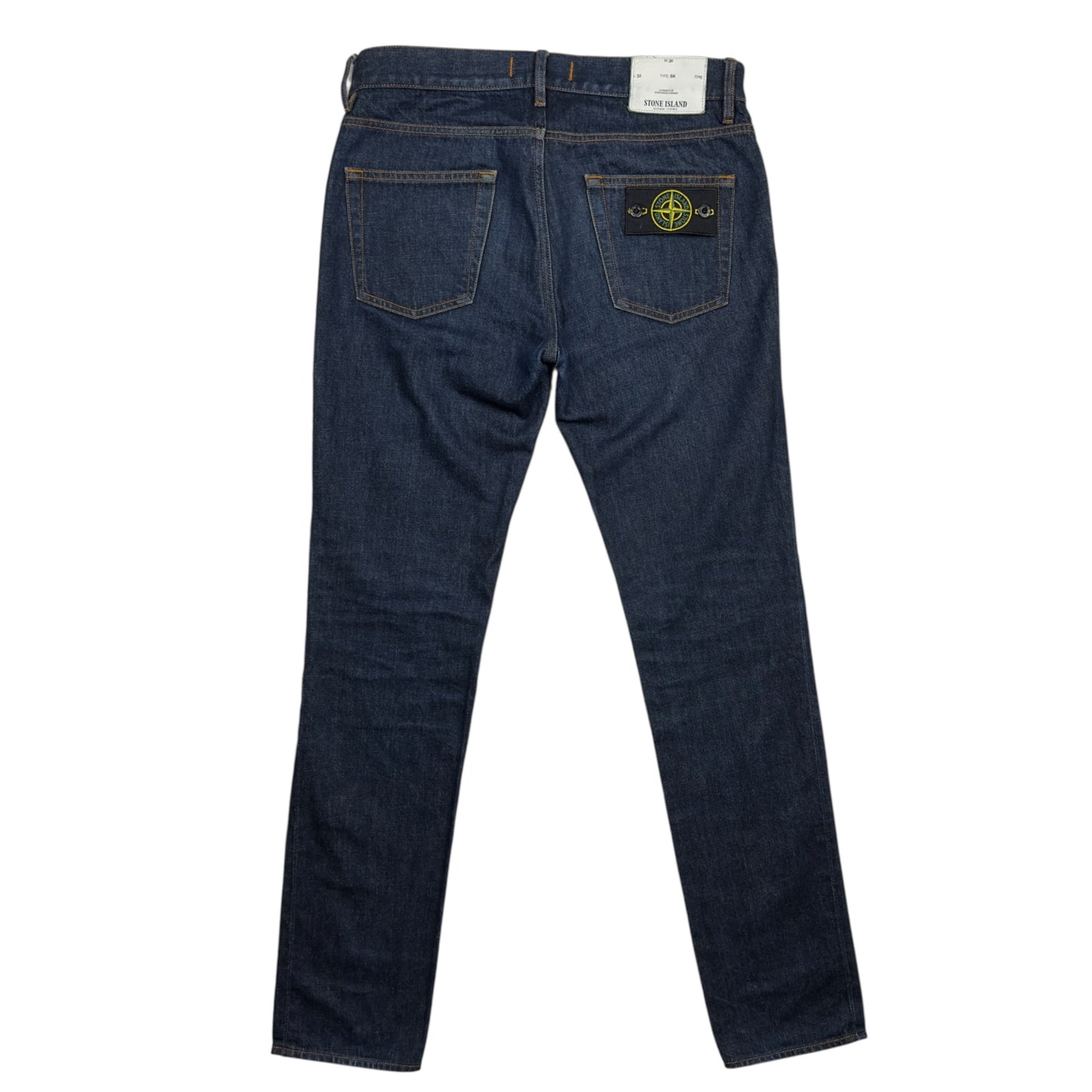 S/S 18 Stone Island Dark Wash Skinny Fit Jeans