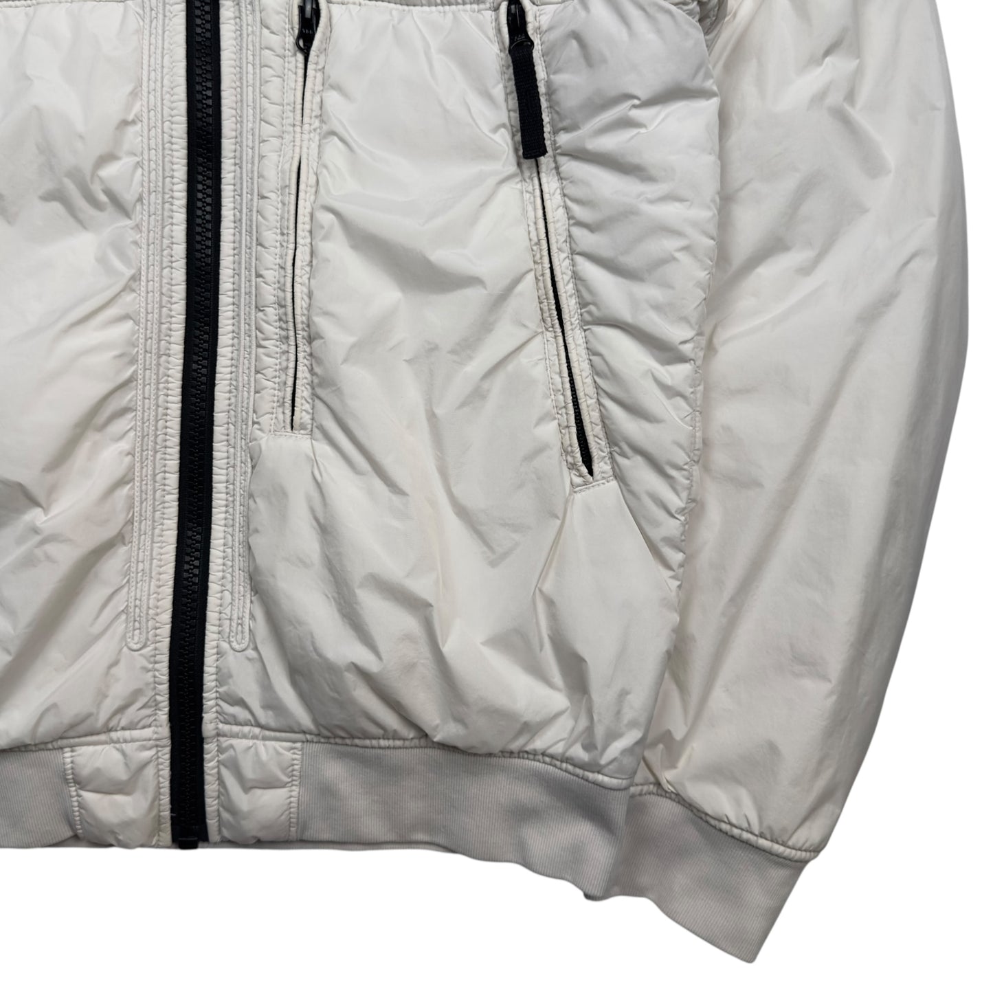 A/W 19 Stone Island Crinkle Reps NY Jacket - Cream