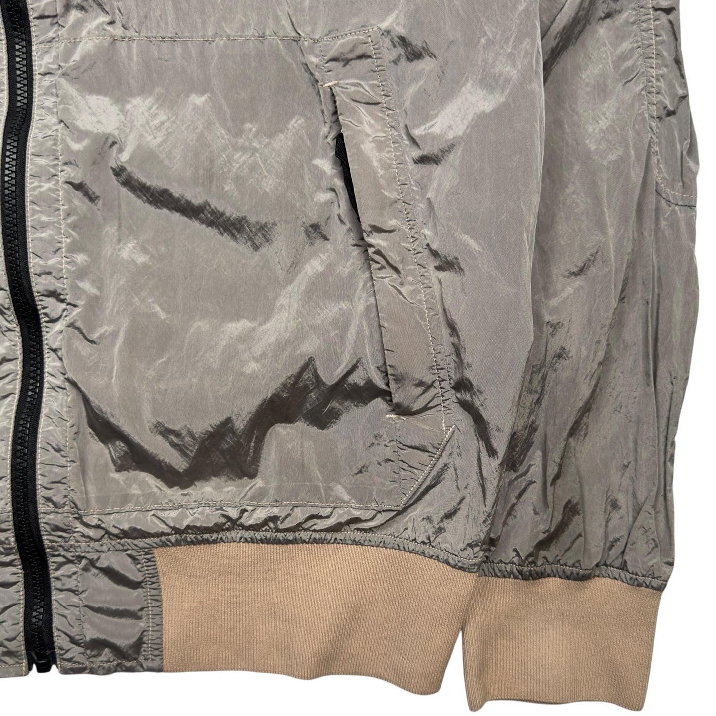 S/S 18 Stone Island Nylon Metal Watro Jacket - Silver