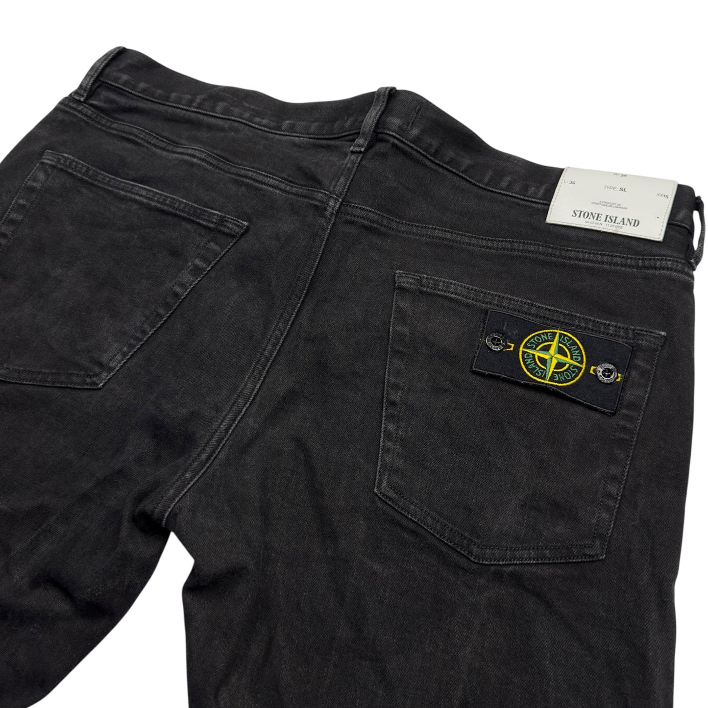 S/S 17 Stone Island Black Denim Jeans
