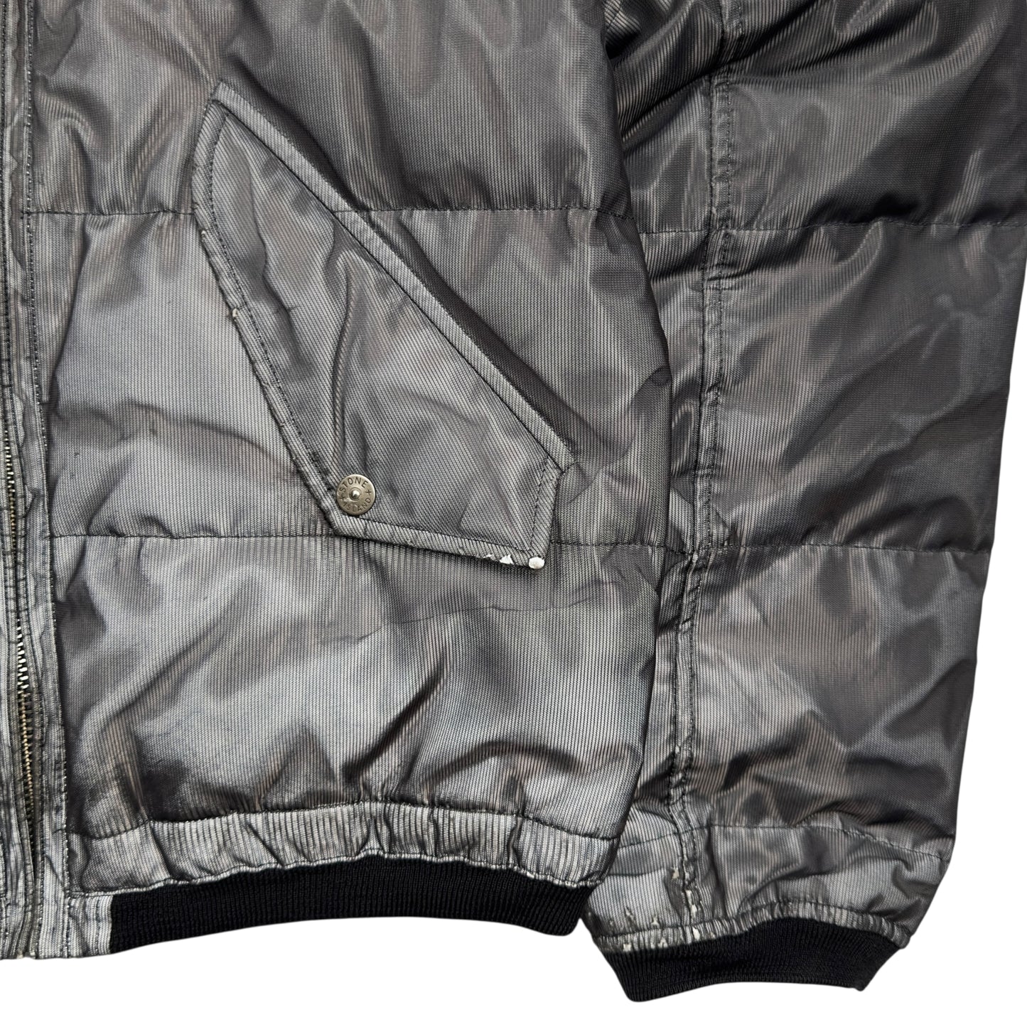A/W 07 Stone Island Mesh Reflective Light Down Special Process Jacket