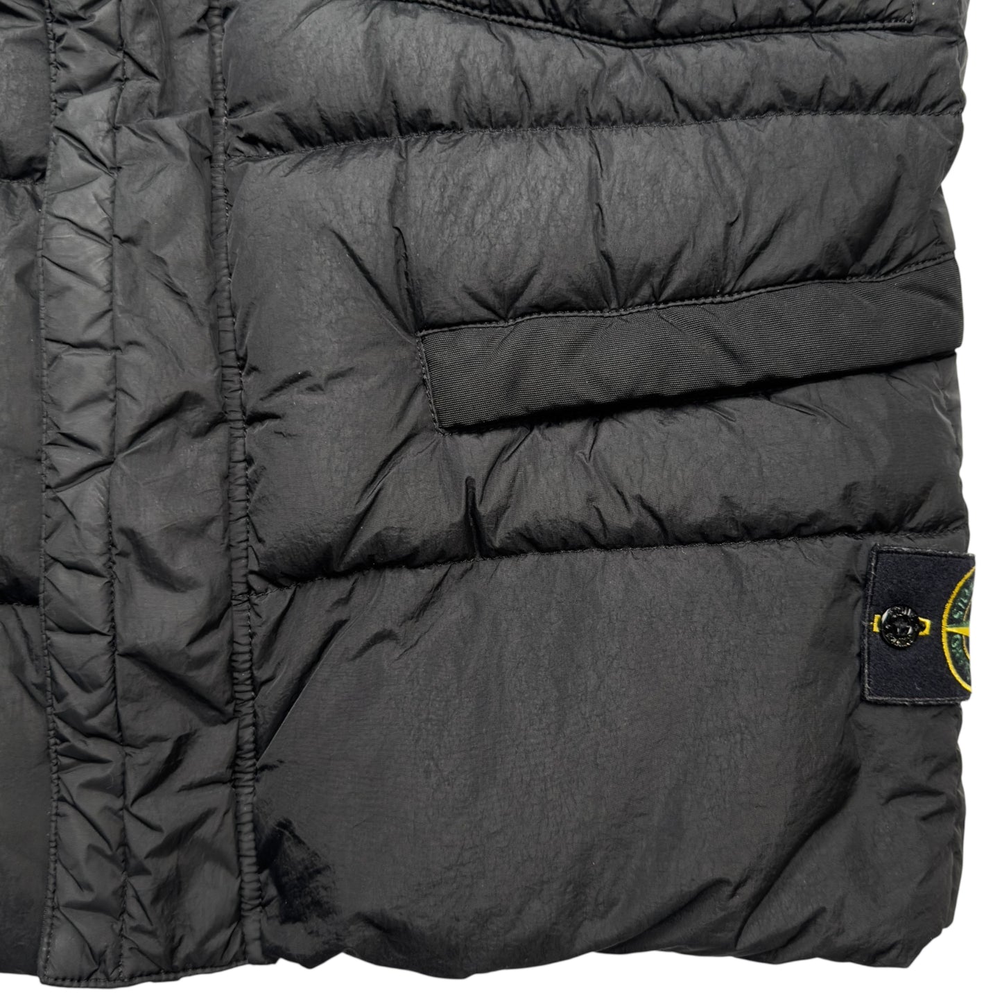 A/W 16 Stone Island Crinkle Reps NY Down Gilet - Black