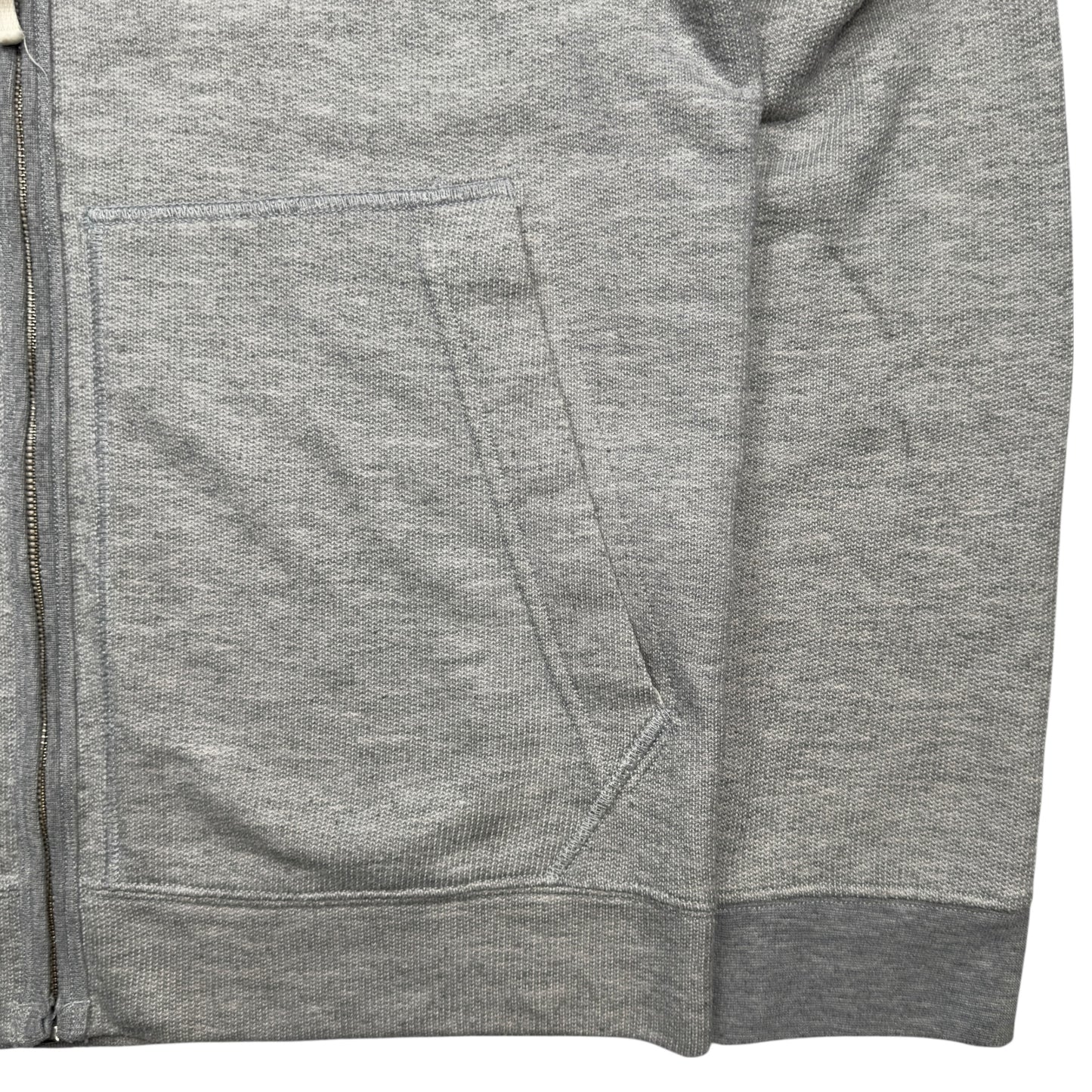 S/S 15 Stone Island Waffle Full Zip Hoodie - Grey