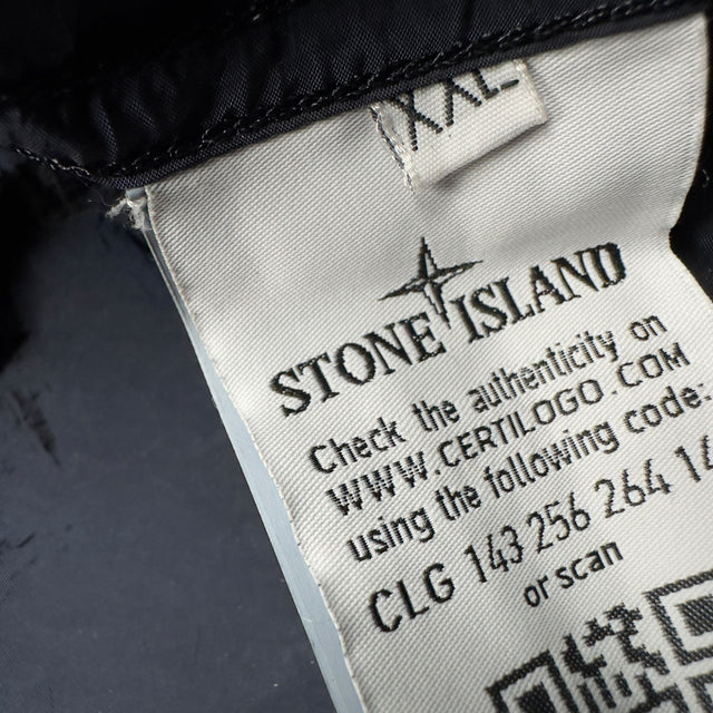S/S 17 Stone Island Nylon Metal Overshirt Jacket - Navy