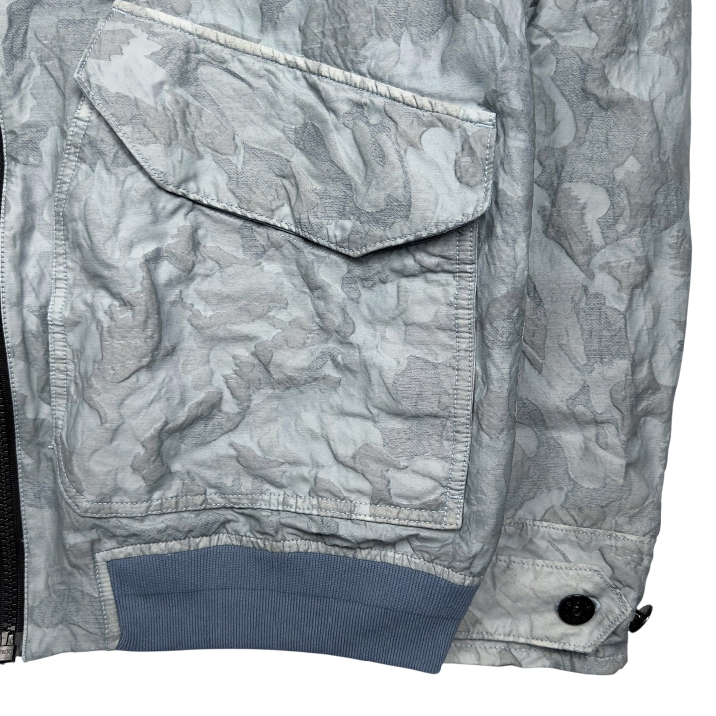 S/S 20 Stone Island Big Loom Camo TC Flight Jacket