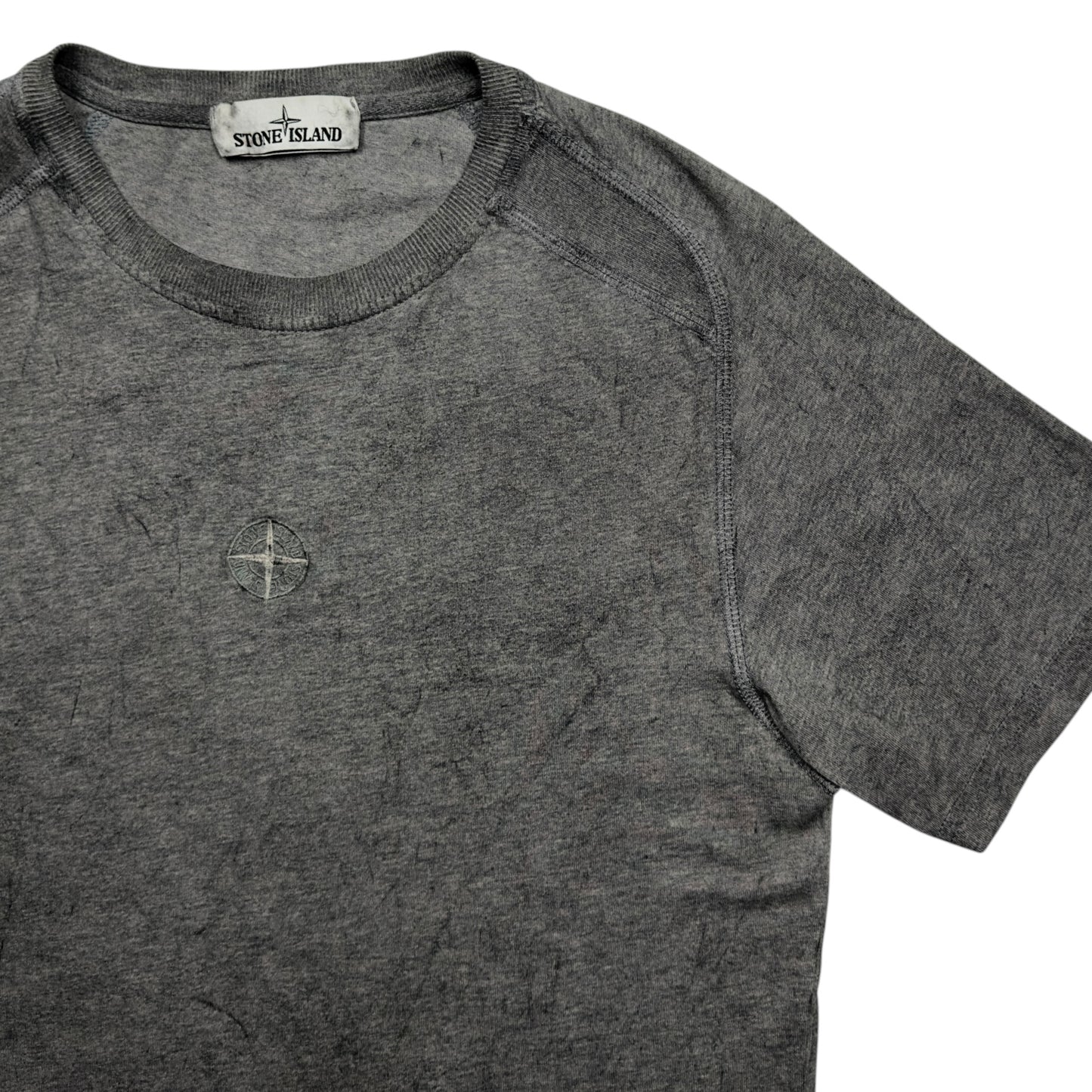 A/W 20 Stone Island Dust Colour Treatment T-Shirt