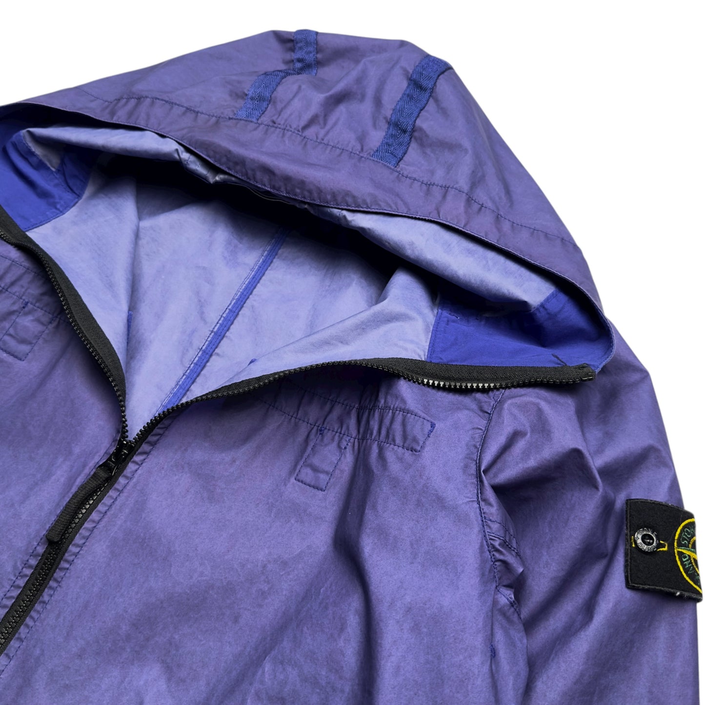 S/S 22 Stone Island Aggressive Gommato Jacket - Blue