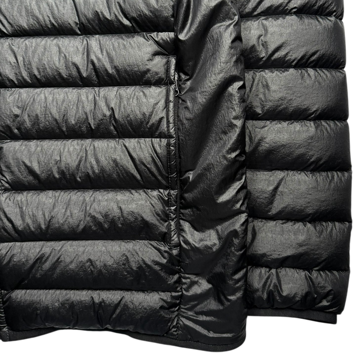 S/S 24 Stone Island Loom Woven Chambers R-Nylon Down TC Puffer Jacket - Black