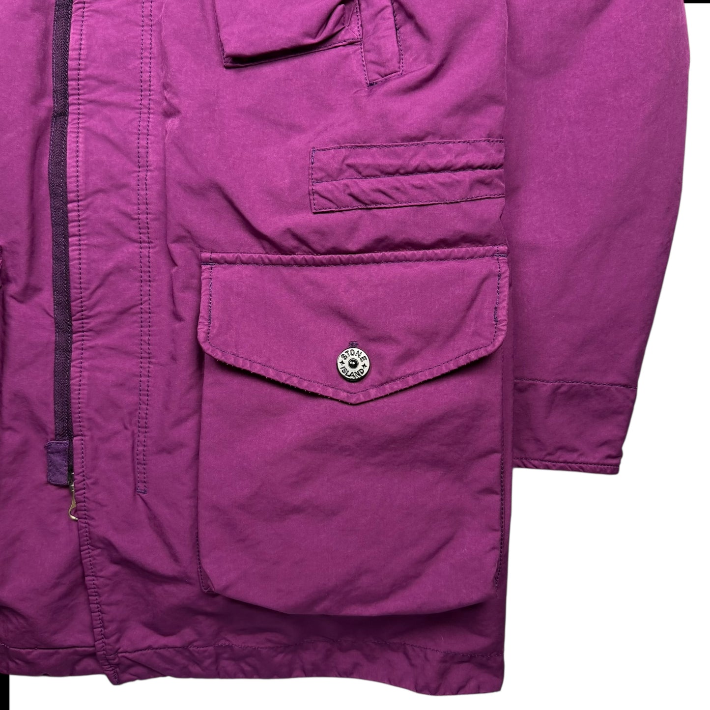 A/W 18 Stone Island David-TC Down Parka - Purple