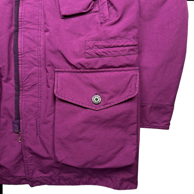 A/W 18 Stone Island David-TC Down Parka - Purple
