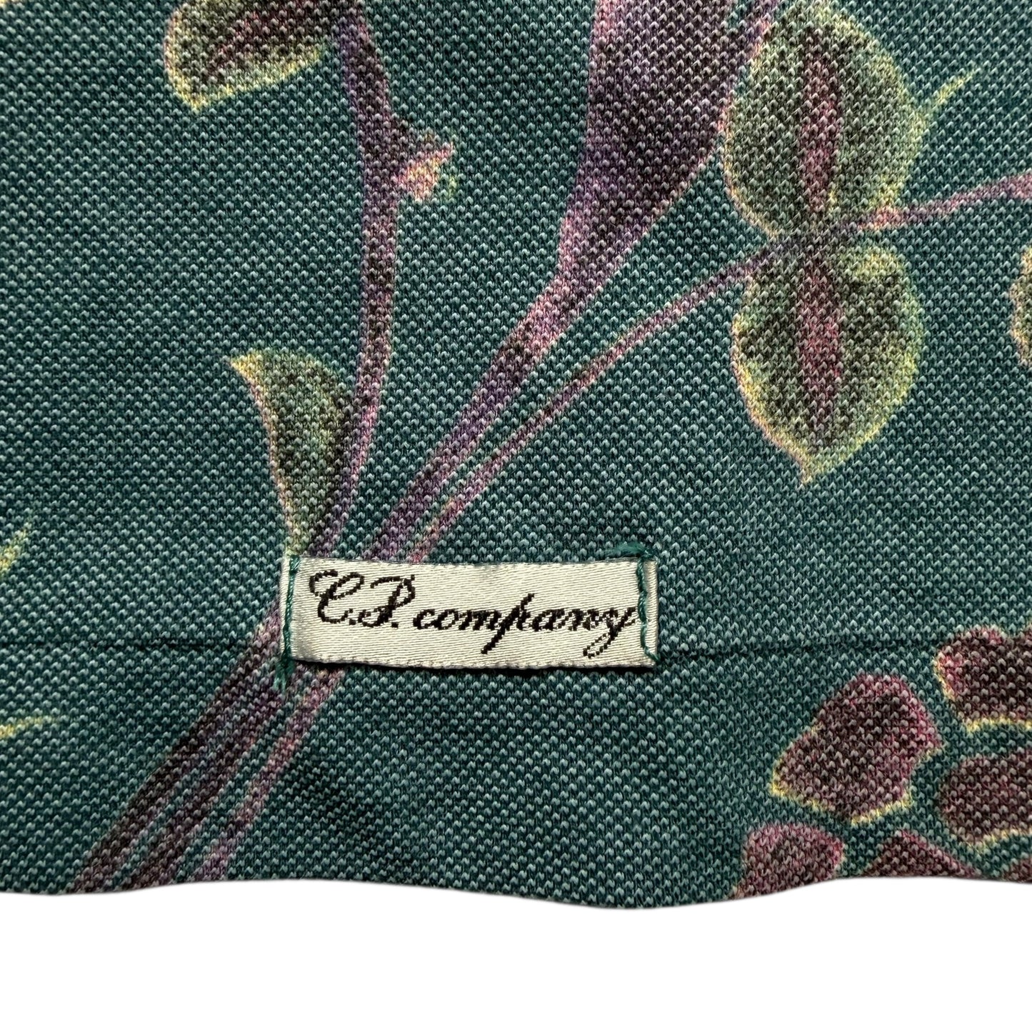 80's C.P. Company Floral Print Vintage T-Shirt