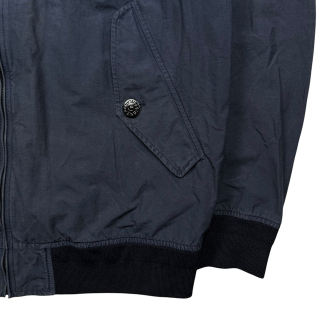 S/S 17 Stone Island Light Cotton Nylon Twill - Navy