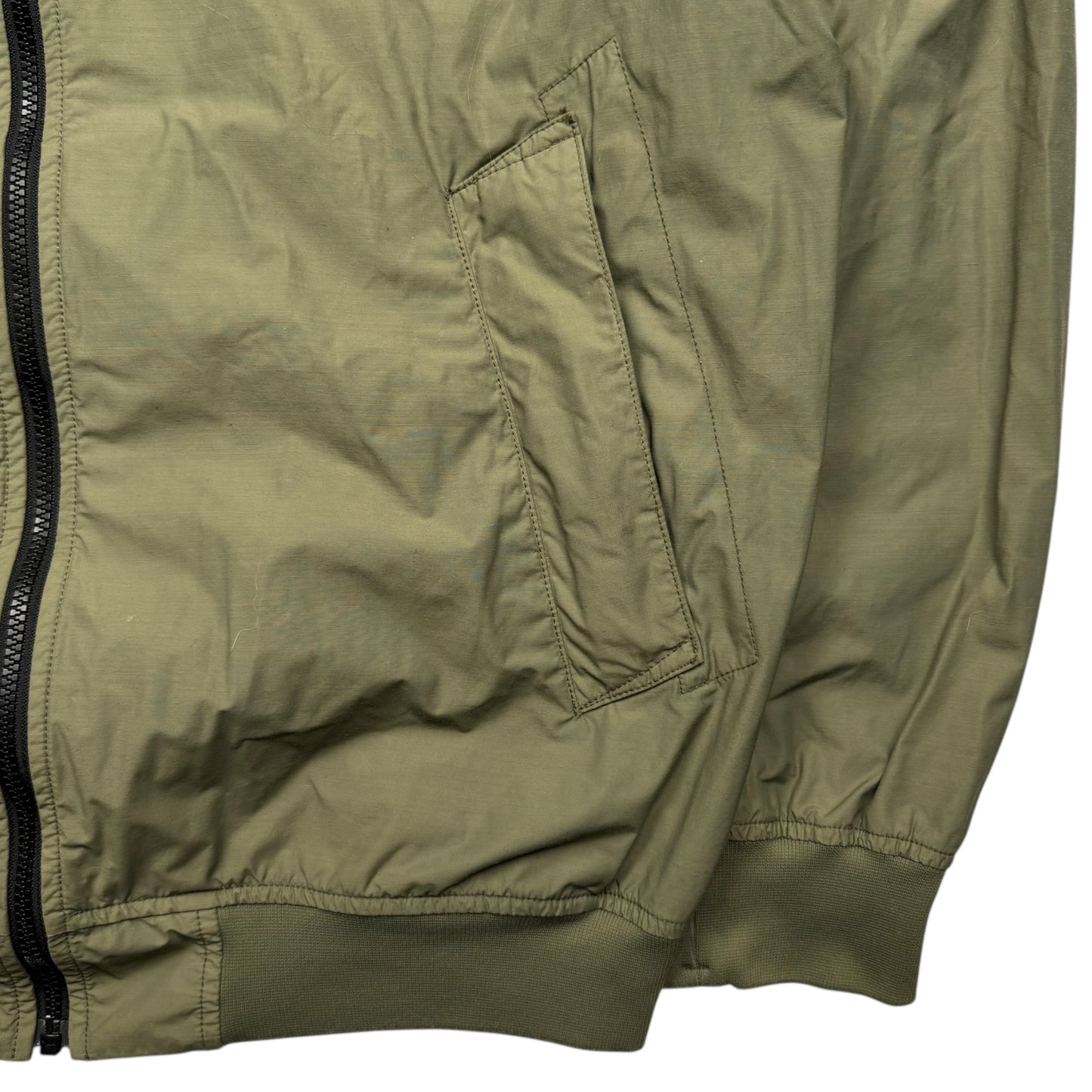 S/S 20 Stone Island Naslan Light Watro Bomber Jacket - Olive Green
