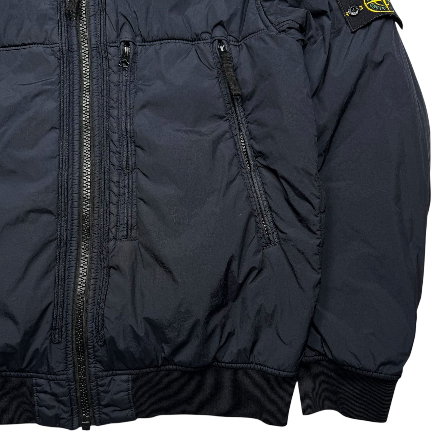 A/W 19 Stone Island Crinkle Reps NY Jacket - Navy