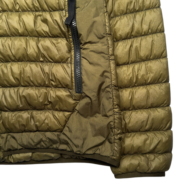 S/S 18 Stone Island Micro Yarn Down Jacket - Khaki
