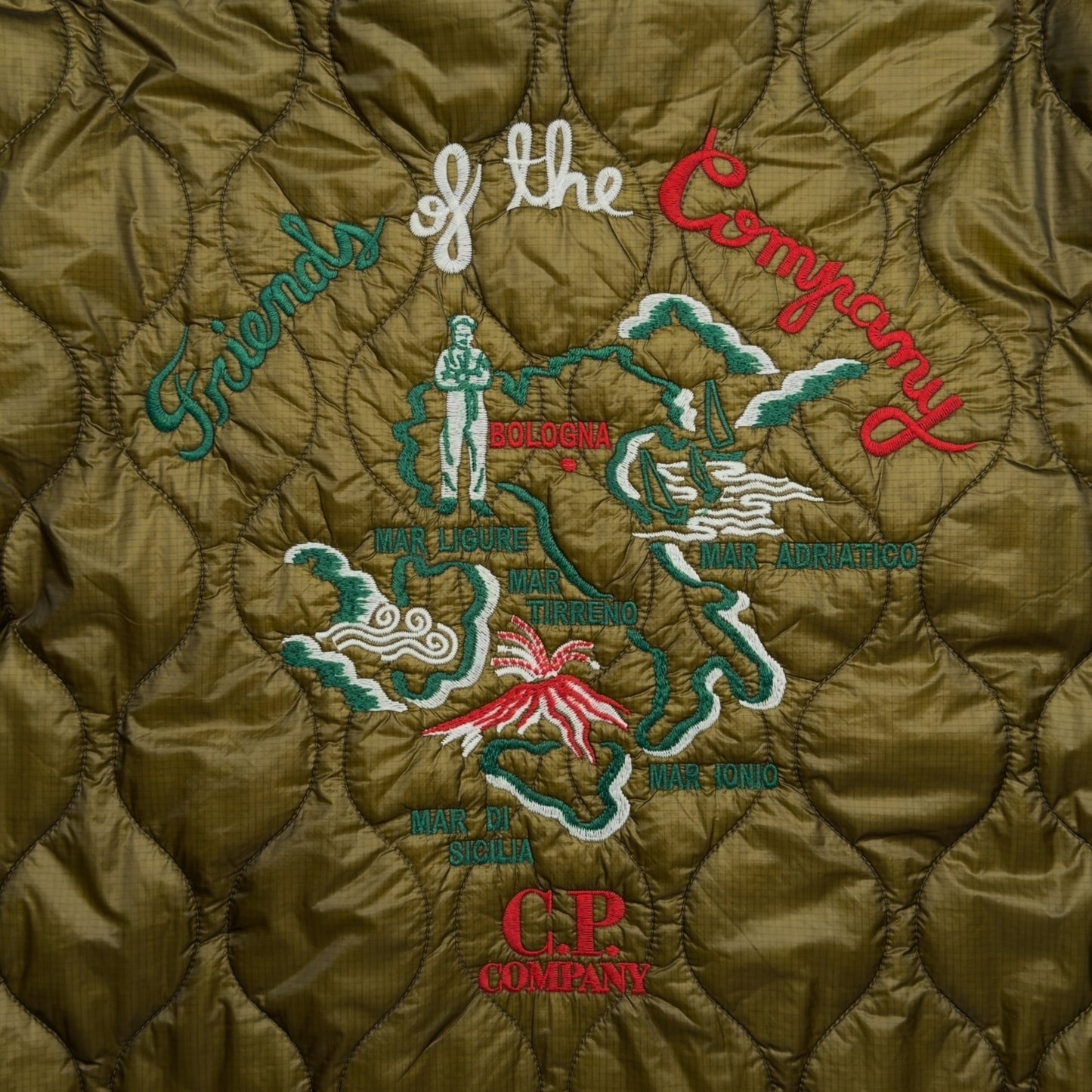 C.P. Company Friends And Family DD Shell Quilted Jacket