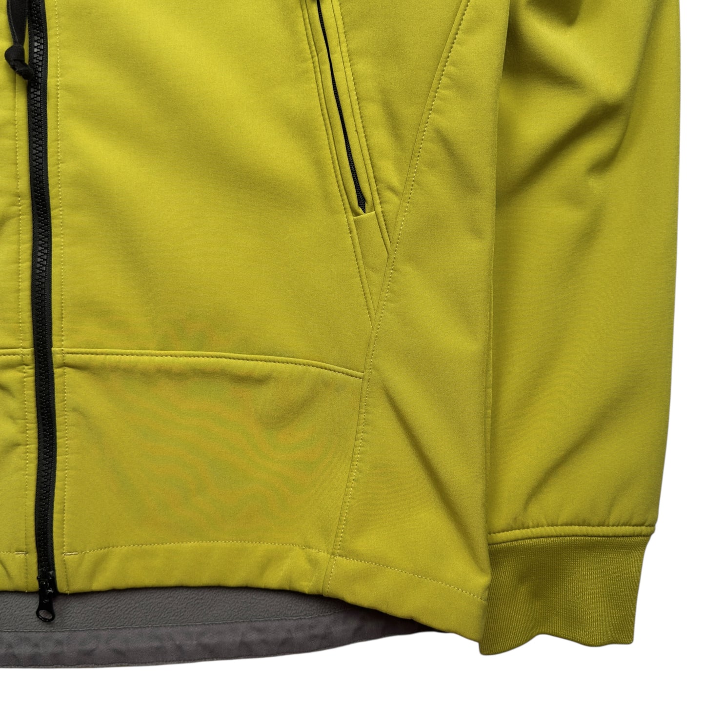 C.P. Company Soft Shell Goggle Jacket - Yellow