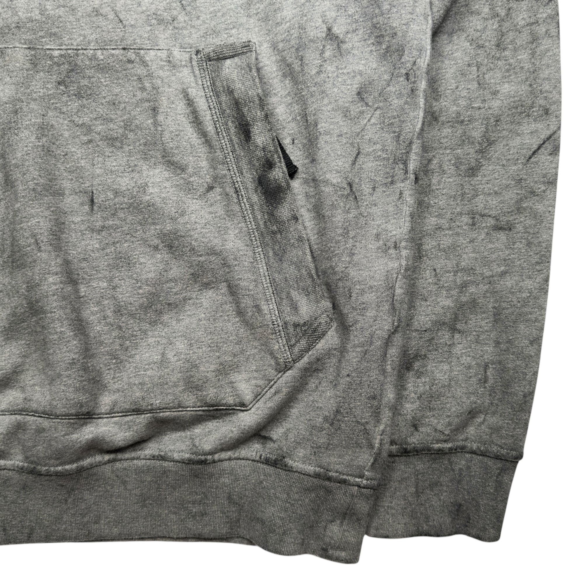 S/S 21 Stone Island Dust Colour Treatment Hoodie - Grey