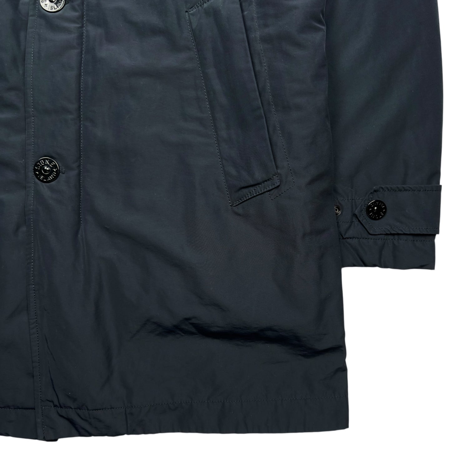 A/W 17 Stone Island Micro Reps Primaloft Long Jacket