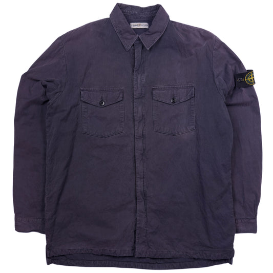 A/W 02 Stone Island Cotton Nylon Blend Overshirt