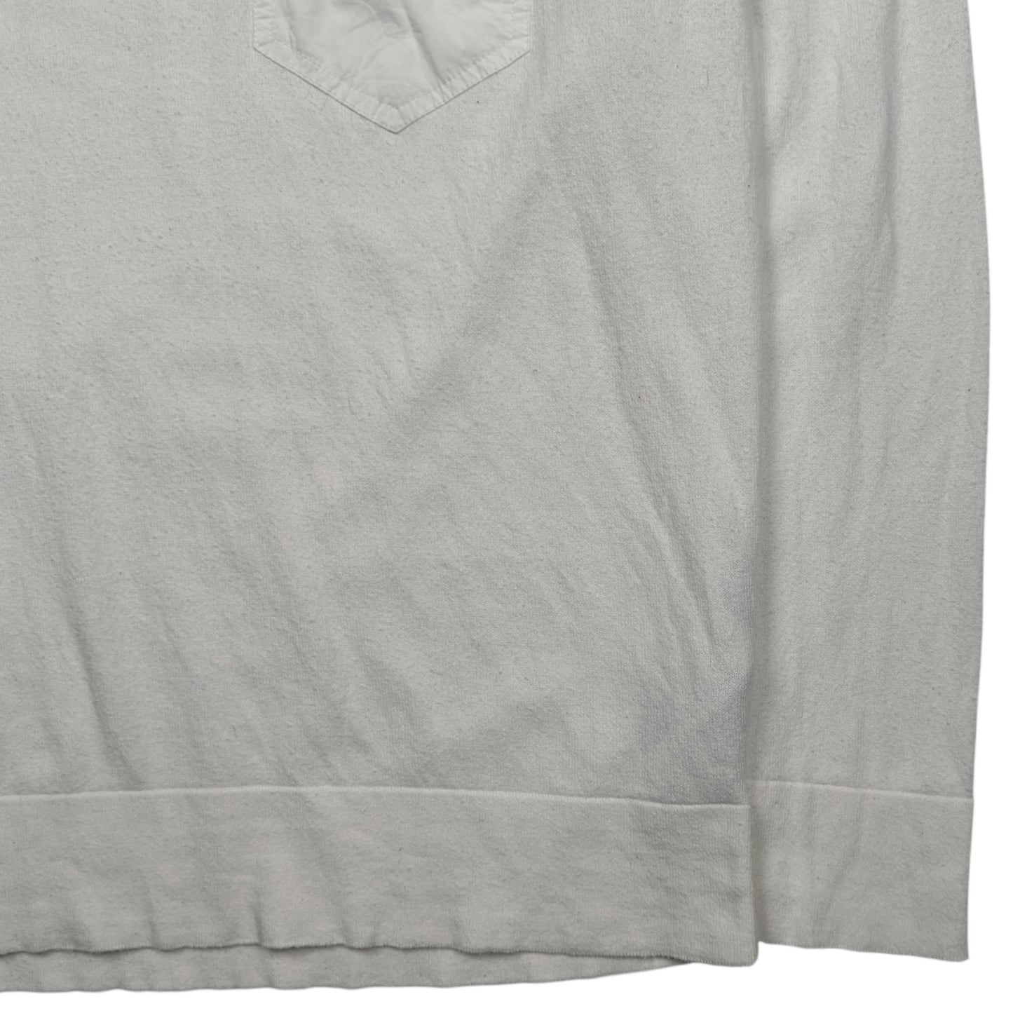 S/S 18 Stone Island Knitted Pocket Sweater - White