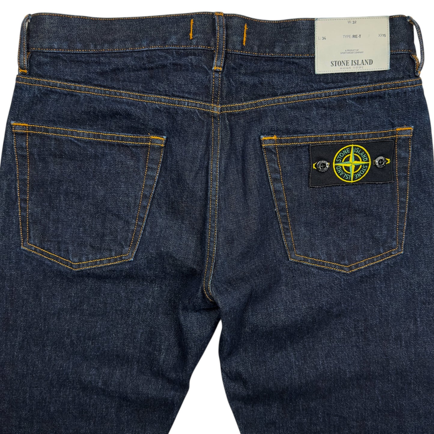 S/S 16 Stone Island Dark Wash Jeans 32/32 RE-T