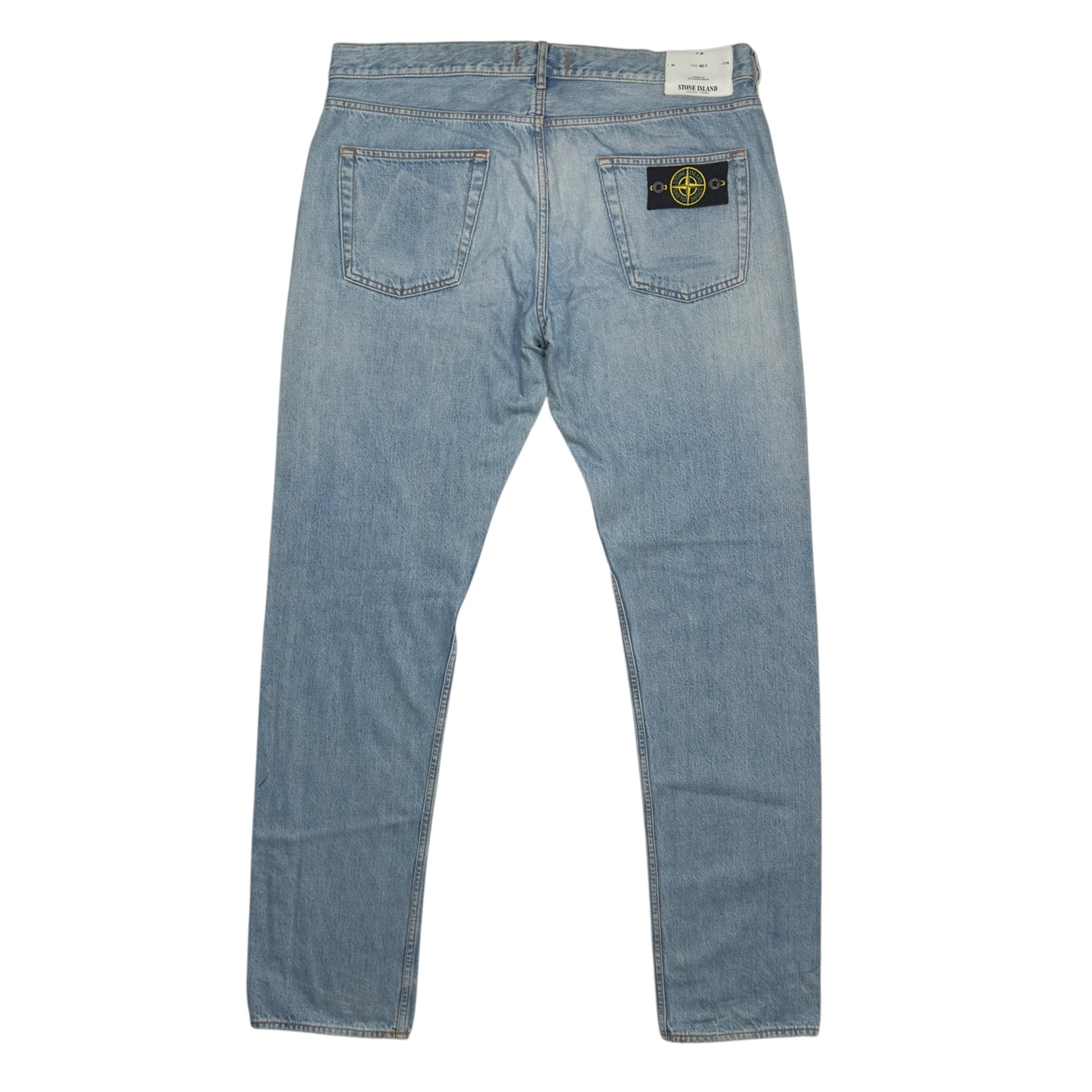 S/S 15 Stone Island Light Wash Denim Jeans