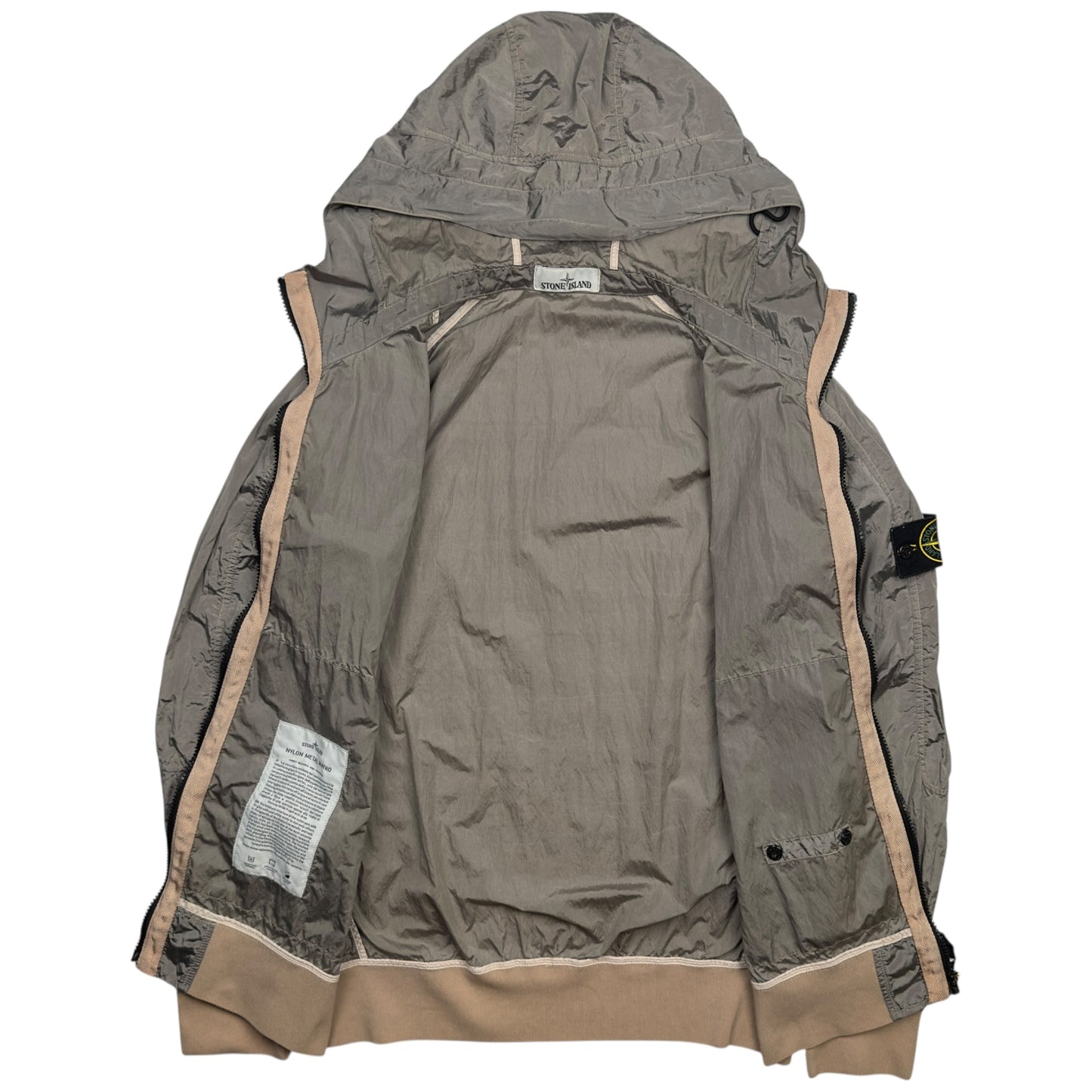 S/S 18 Stone Island Nylon Metal Watro Jacket - Silver