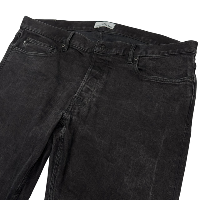 S/S 17 Stone Island Black Denim Jeans