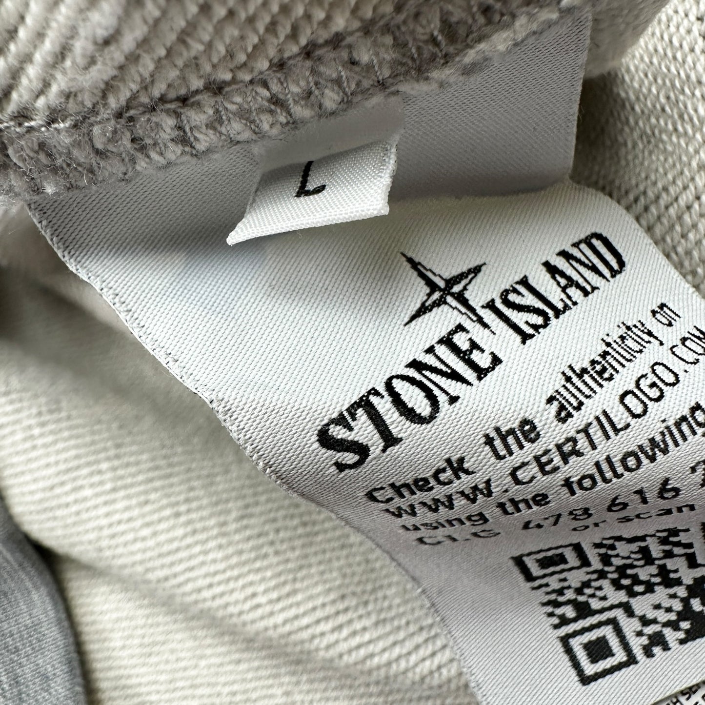 S/S 20 Stone Island Crewneck Sweater - Grey
