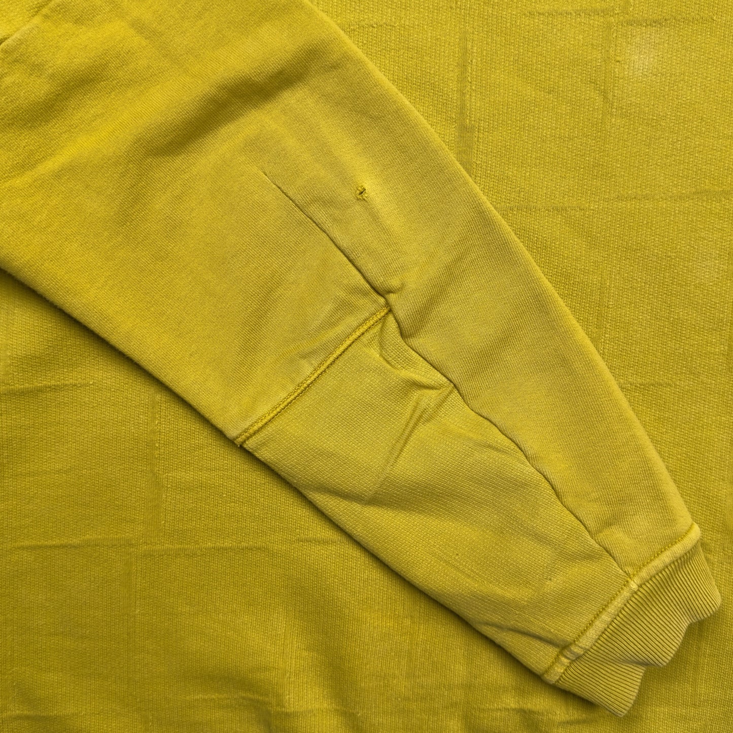 A/W 16 Stone Island House Check Crewneck Sweater - Yellow