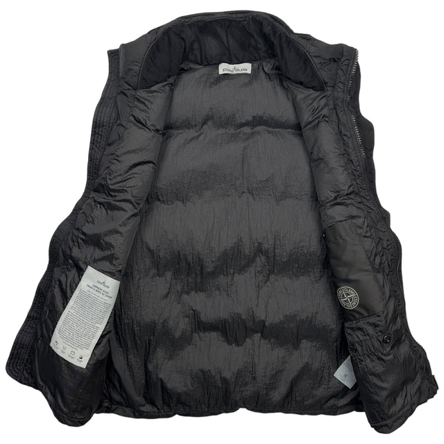 A/W 16 Stone Island Crinkle Reps NY Down Gilet - Black