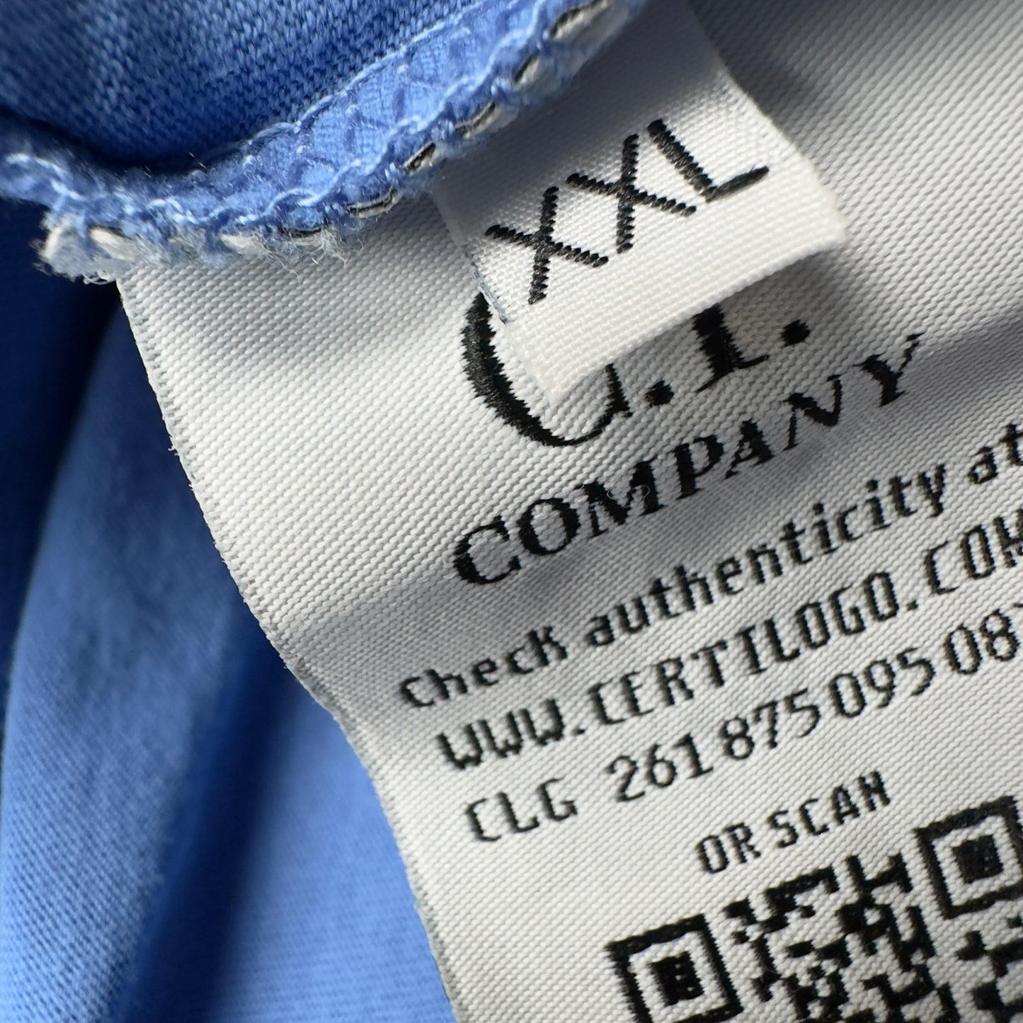 C.P. Company Small Logo T-Shirt - Blue