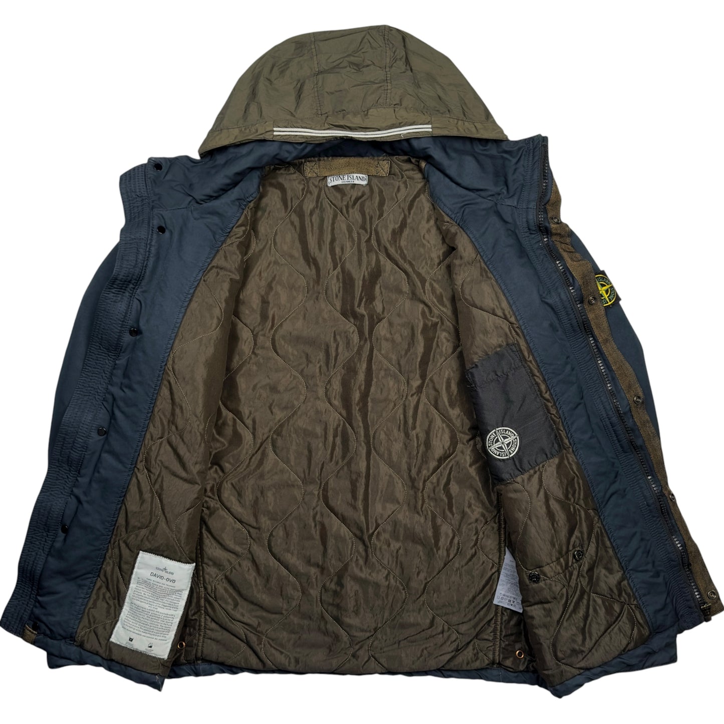 A/W 21 Stone Island David OVD Field Jacket - Navy