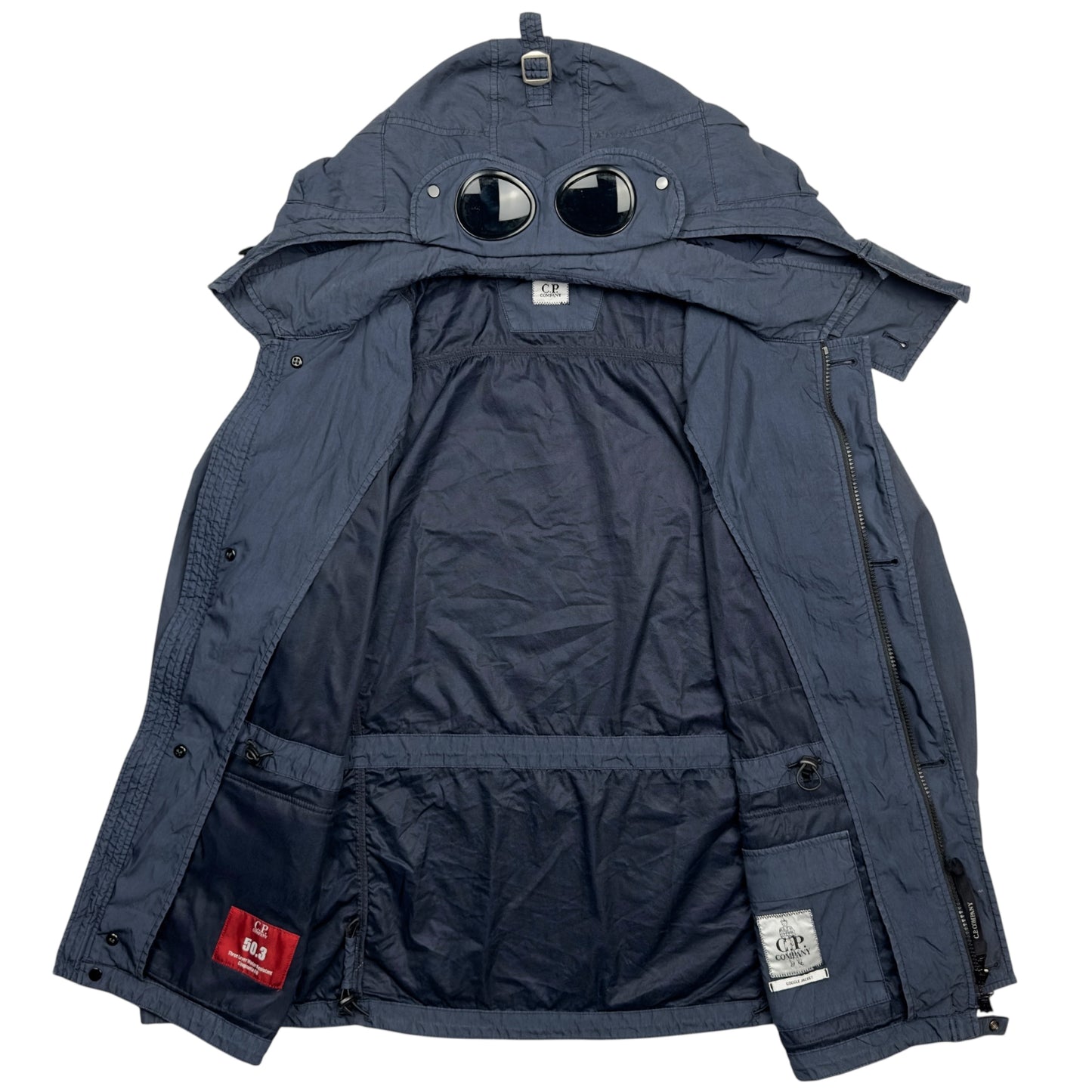 C.P. Company 50.3 Mille Goggle Jacket - Navy