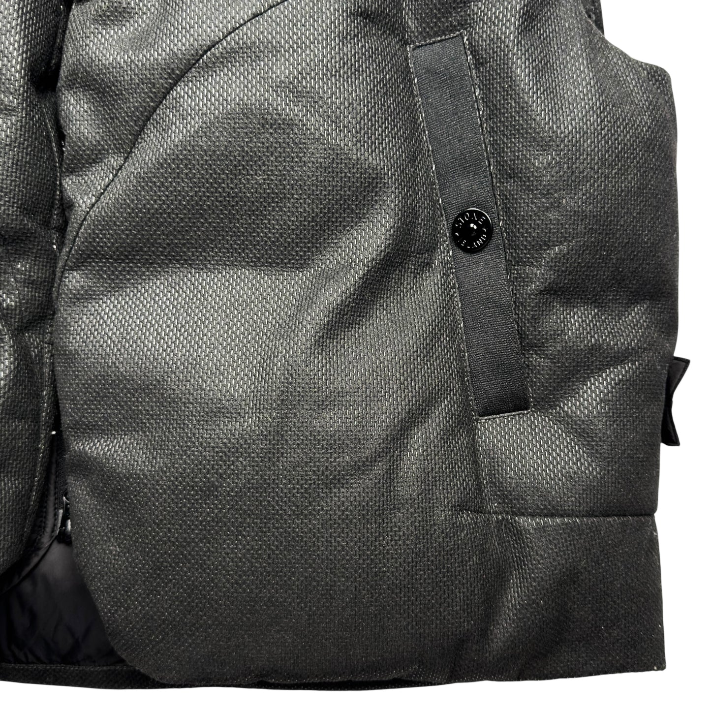 A/W 22 Stone Island Shadow Project Textile Non Woven Poly Down Gilet