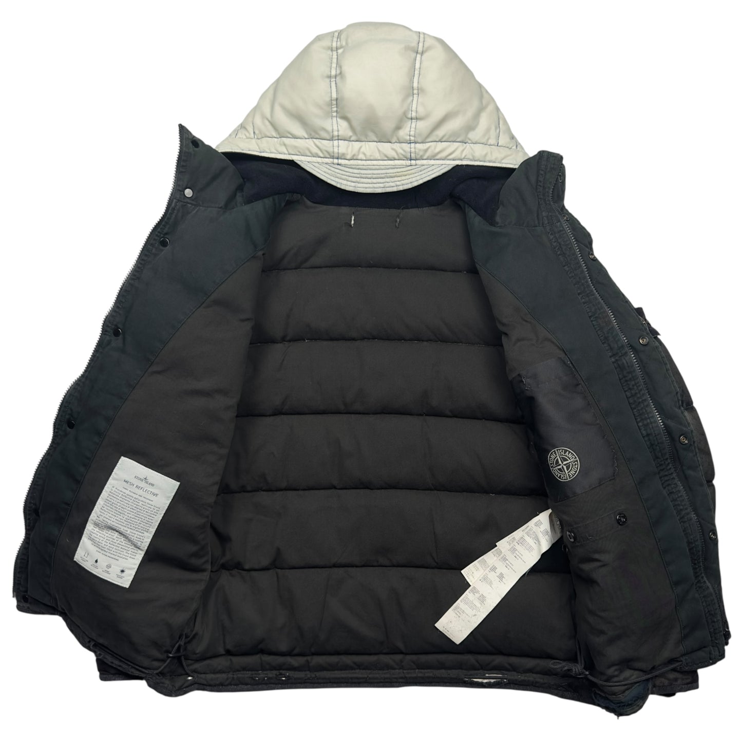 A/W 13 Stone Island Mesh Reflective Down Special Process Jacket