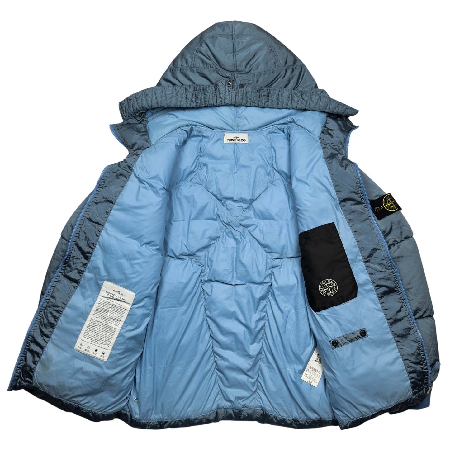 A/W 22 Stone Island Nylon Metal Econyl Down Puffer Jacket