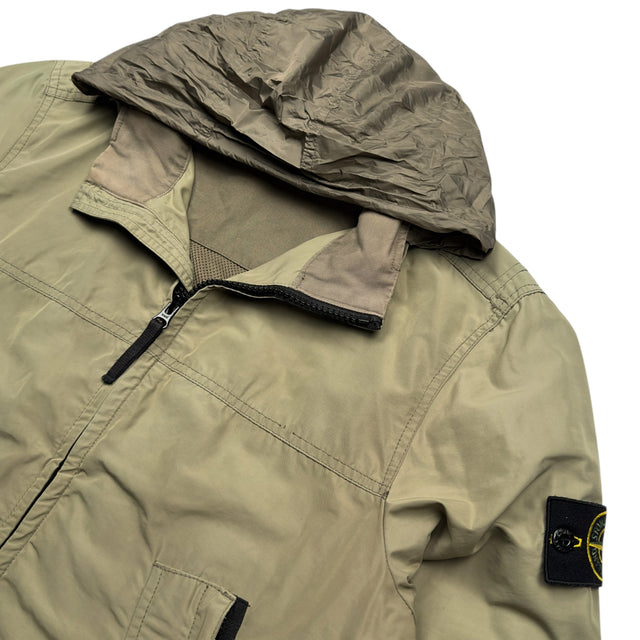 S/S 17 Stone Island Micro Reps Bomber Jacket - Khaki