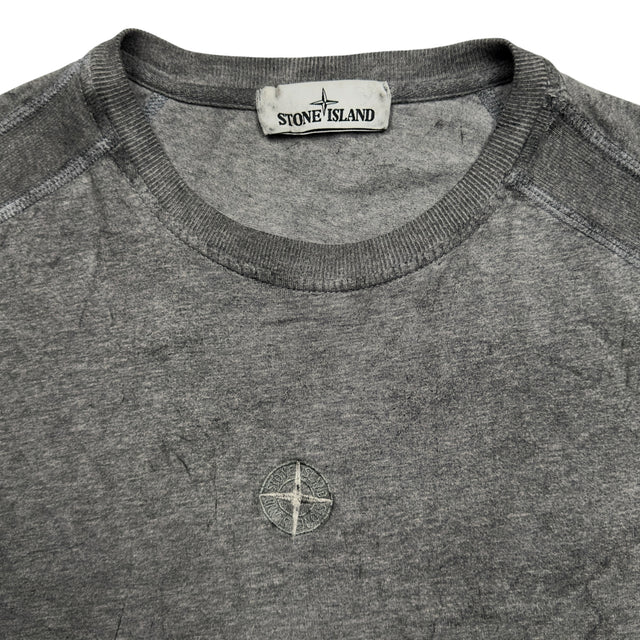 A/W 20 Stone Island Dust Colour Treatment T-Shirt