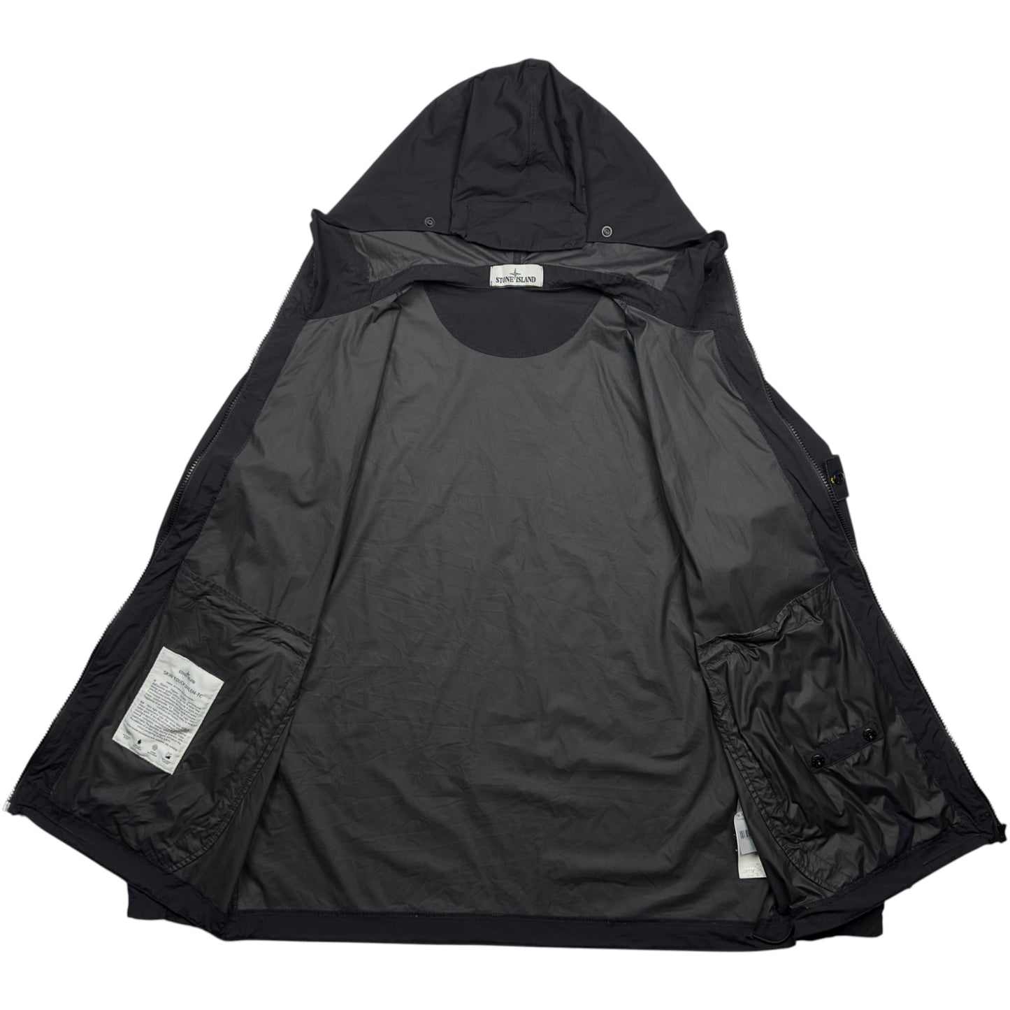 S/S 20 Stone Island Skin Touch Nylon TC - Black